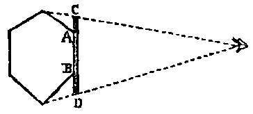 [View of a hexagon]